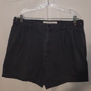 Dockers Men's Dark Navy Pleated Jean Shorts